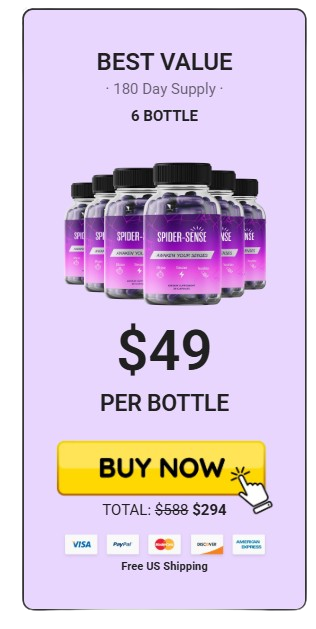 Order Spider Sense Pills 6 Bottle Now